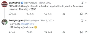 When Georgia applied to join the EU, many Americans were understandably shocked.