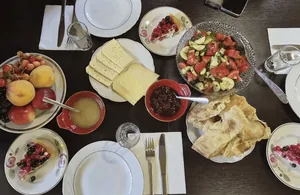 Life in Georgia gets better once you understand you are not supposed to finish all the delicious food they put on your table