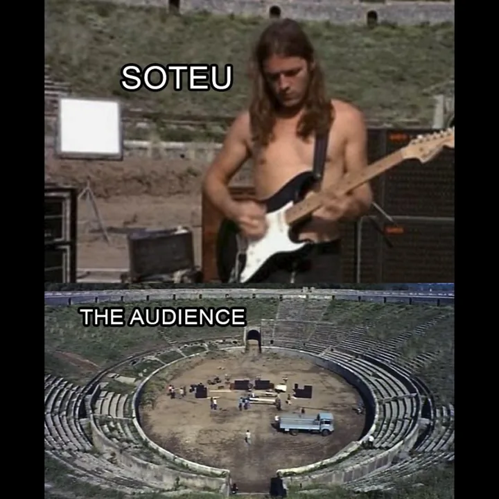 #SOTEU is like Pink Floyd, a great show for a distinguished audience.