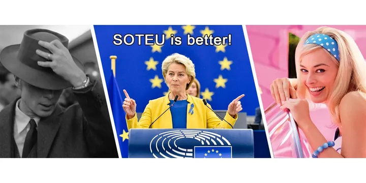 Barbie or Oppenheimer? SOTEU!