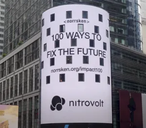NitroVolt on Times Square, New York City
