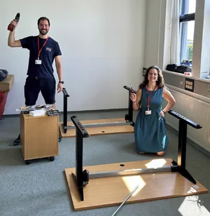 Assembling the new office just outside of Copenhagen. There are currently 12 people working for NitroVolt.