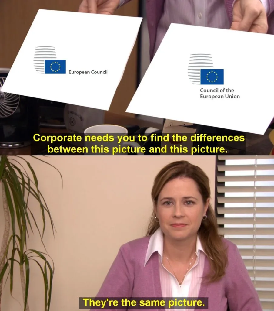 Non-EU journalists have their troubles understanding the difference between the Council of the EU and the European Council. Not to mention the Council of Europe. And the Europe of Councils